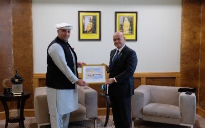 Timbalan Menteri (Tenaga) di Jabatan Perdana Menteri Terima Kunjungan Hormat Daripada Pesuruhjaya Tinggi Republik Islam Pakistan Ke Negara Brunei Darussalam