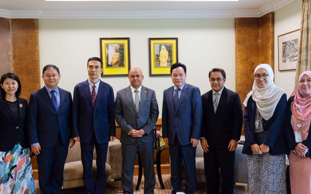 Kunjungan Hormat daripada Tuan Yang Terutama Xiao Jianguo, Duta Besar Istimewa dan Mutlak Republik Rakyat China ke Negara Brunei Darussalam