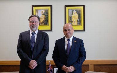 Kunjungan Hormat Daripada Pemangku Pesuruhjaya Tinggi British Ke Negara Brunei Darussalam