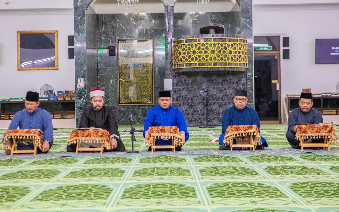 Majlis Dikir Sempena Sambutan Maulud Nabi Muhammad Sallallahu ‘Alaihi Wasallam bagi Jabatan Perdana Menteri dan Jabatan-Jabatan dibawahnya Tahun 1446H/2024M di Masjid Mohamad Jamalul Alam, Daerah Belait