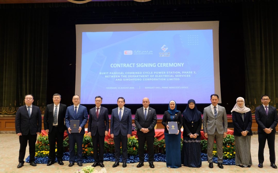 Penandatanganan Kontrak Bagi Projek Pembinaan Stesen Janakuasa Combined Cycle Gas Turbines Bukit Panggal Fasa 2